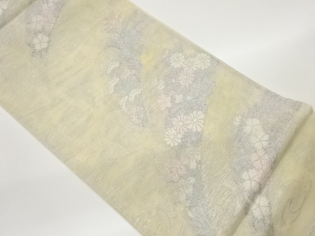 JAPANESE FUKURO OBI FOR SUMMER / WOVEN STREAM